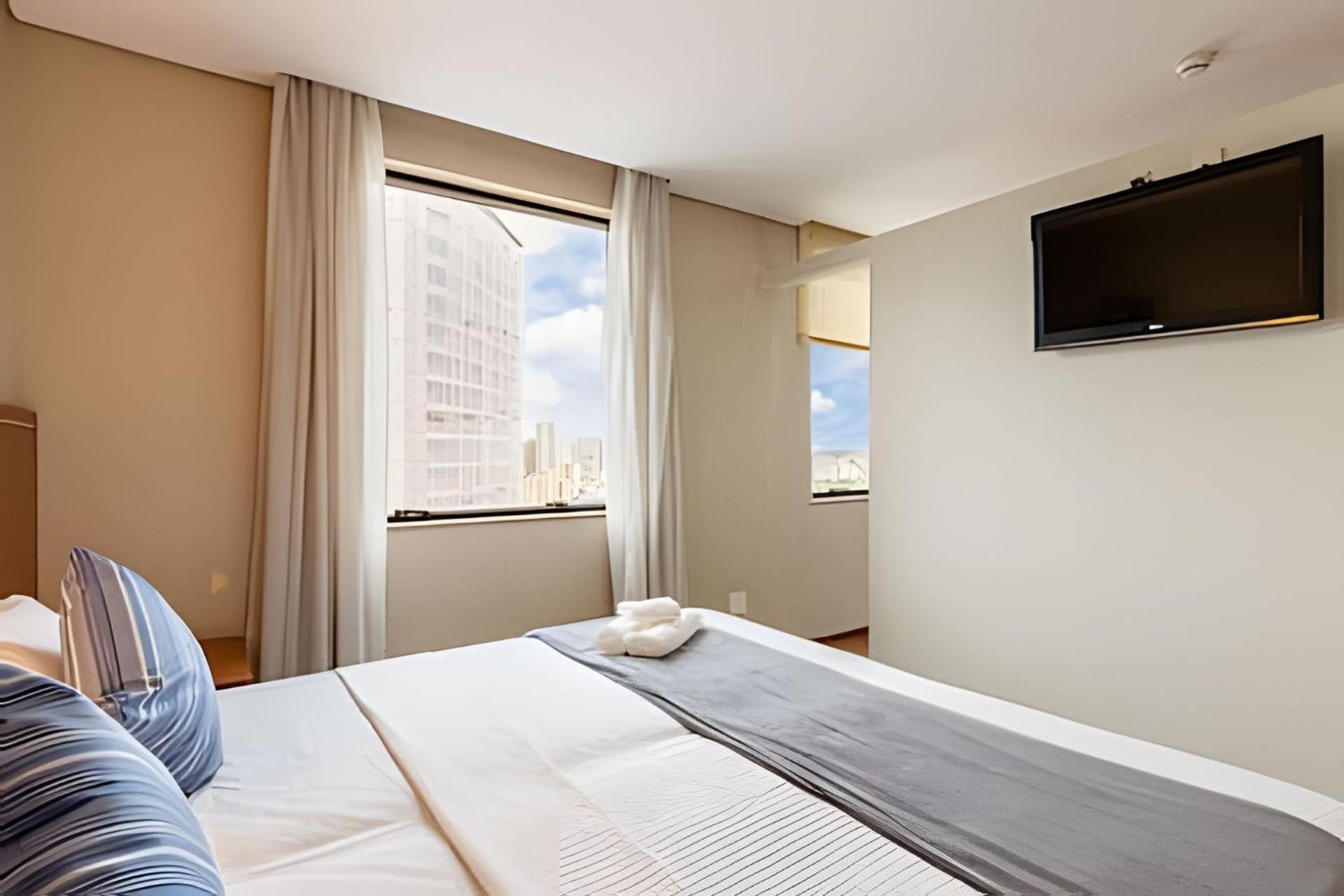 Apartment Flat Confortavel Com Cozinha, E Piscina *